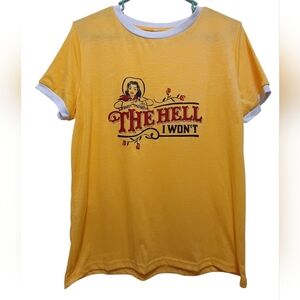 Yellow Graphic T-Shirt